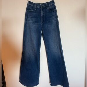 MOTHER Dark Blue Flare Jeans
